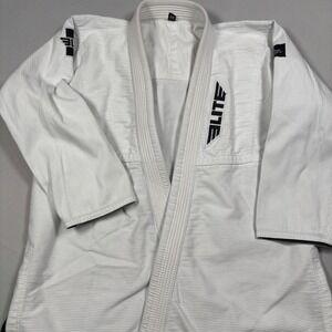 Elite Sports BJJ Gi Jacket Womens F4 White Technical Fightwear Martial Arts Top